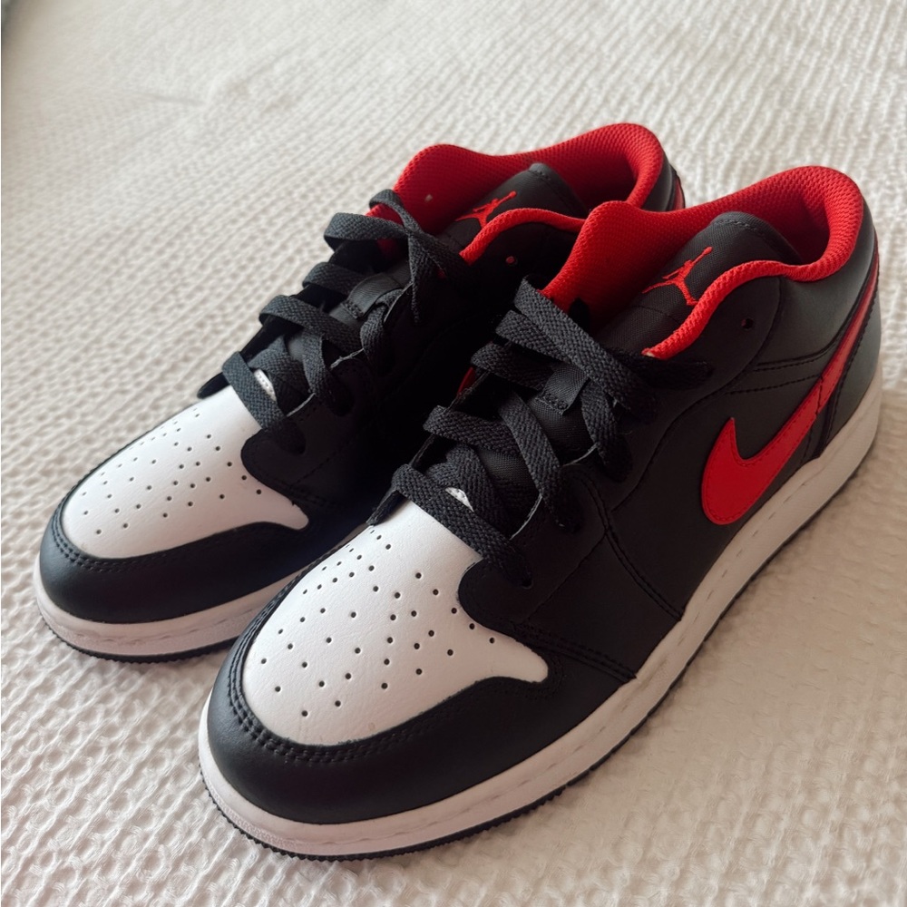 Black and Red Sneakers